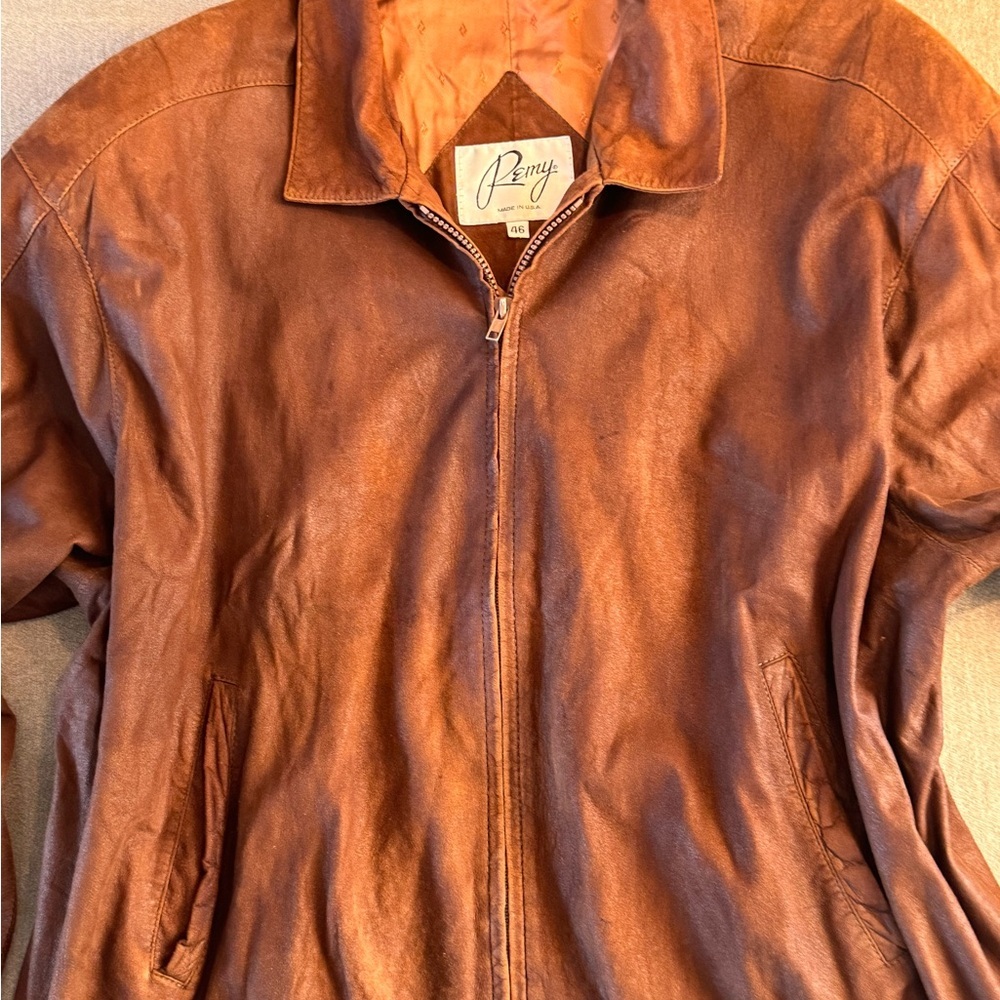 Vintage Remy Leather Suede Jacket - Picture 7 of 7